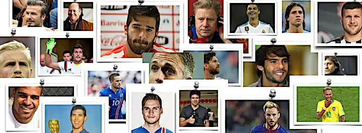 Um ranking com os bonitões de diversas Copas do Mundo