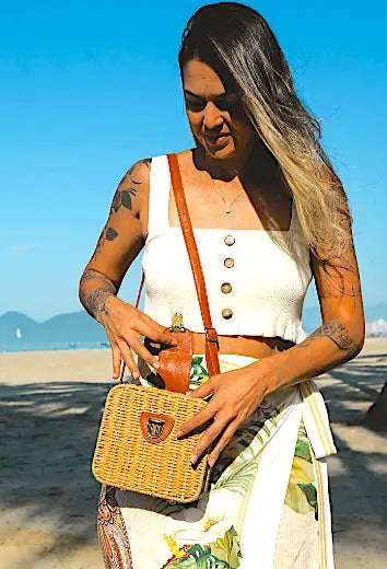 Mini bag palha