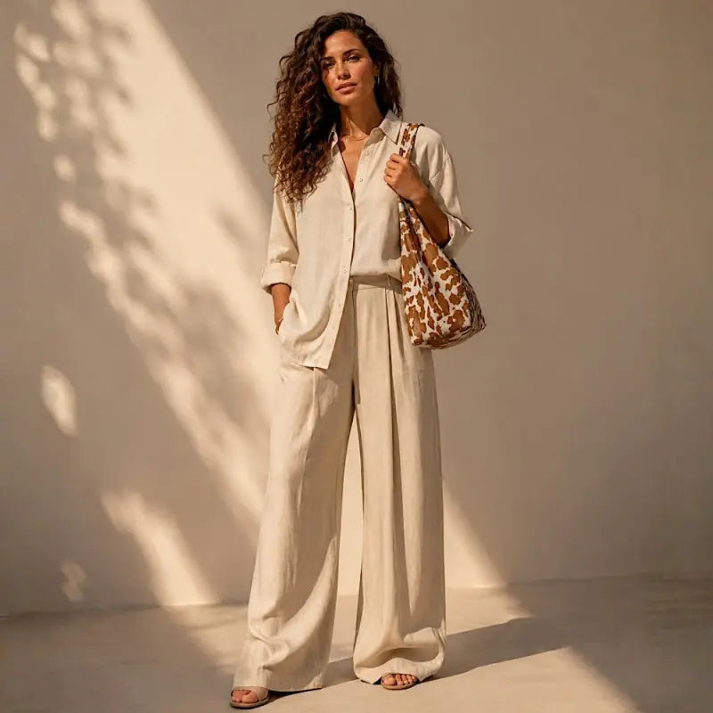 Mulher usando bolsa hobo animal print vaca
