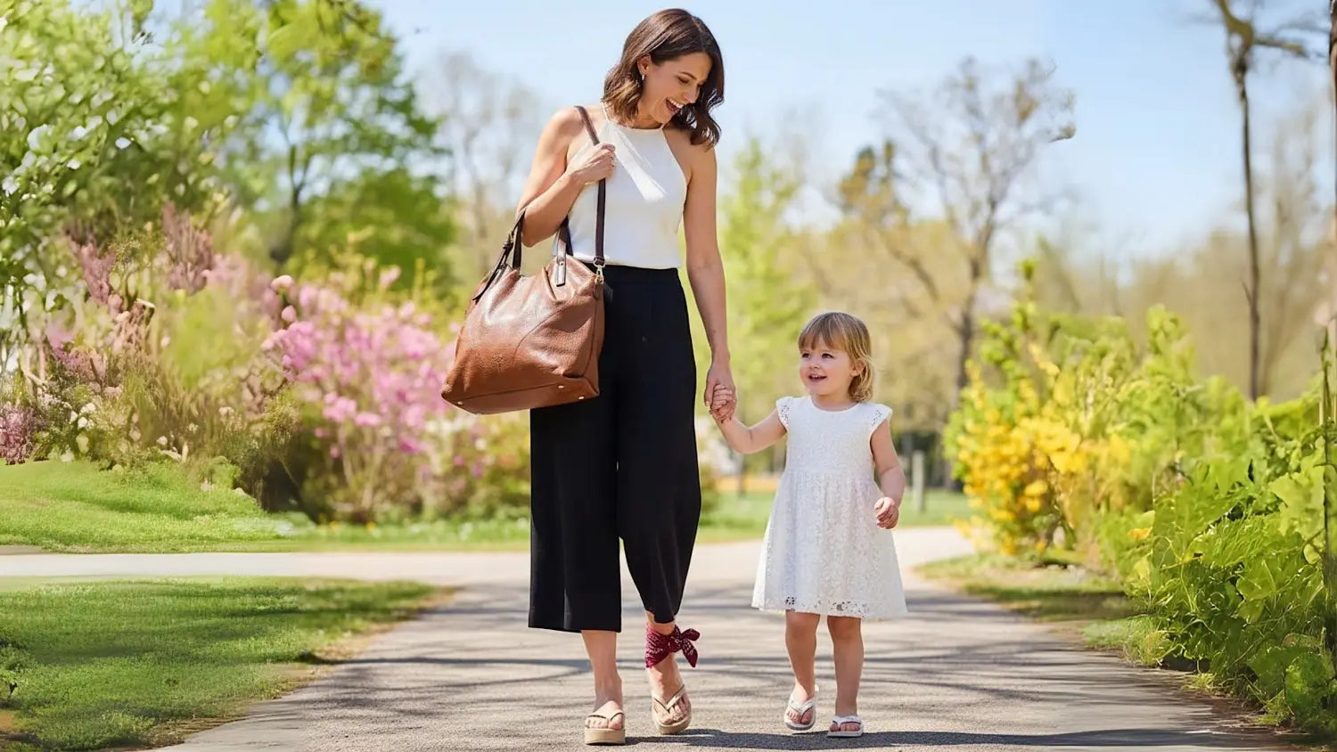 Bolsa feminina em couro vegano sintético marrom