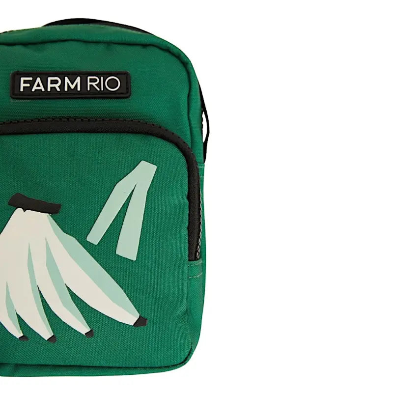 Bolsa transversal farm rio da gema - estampa exclusiva