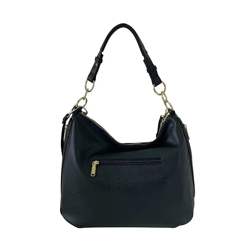 Bolsa Hobo Couro Vegano Preto - Vegana - Loja Online - Its