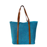 Bolsa Its! Palha Turquesa - Vegana - Loja Online - Its Couro