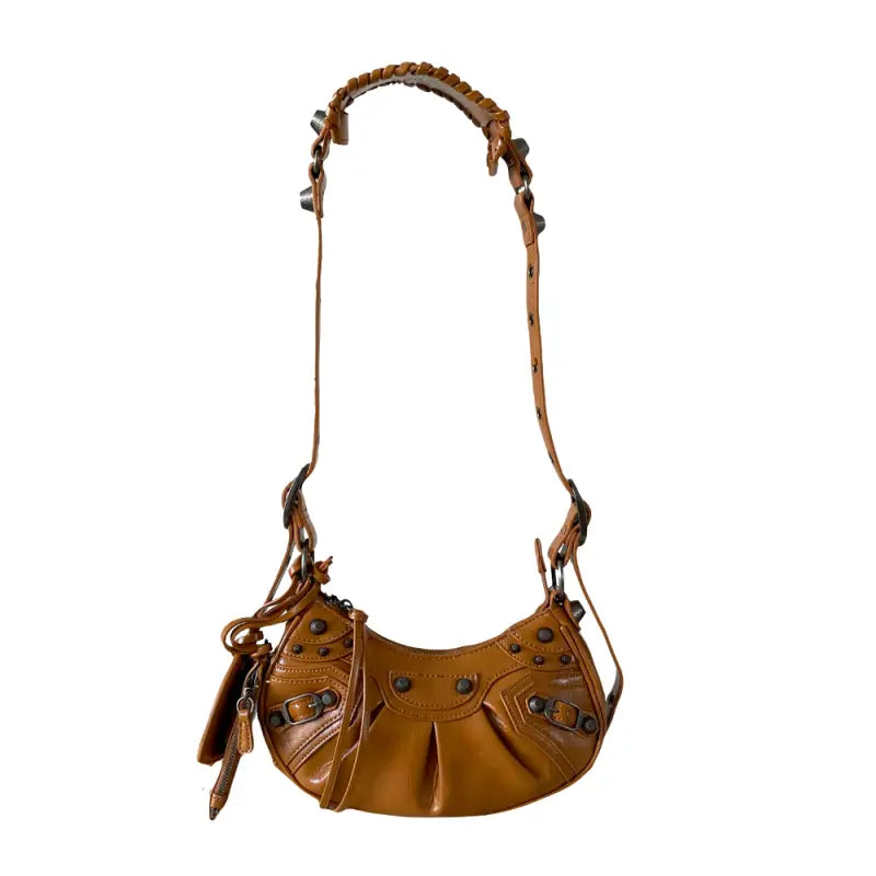Bolsa de ombro caramelo - loja online - sintética