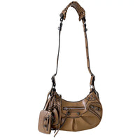 Bolsa de Ombro Média Bege - Vegana - Loja Online - Its Couro