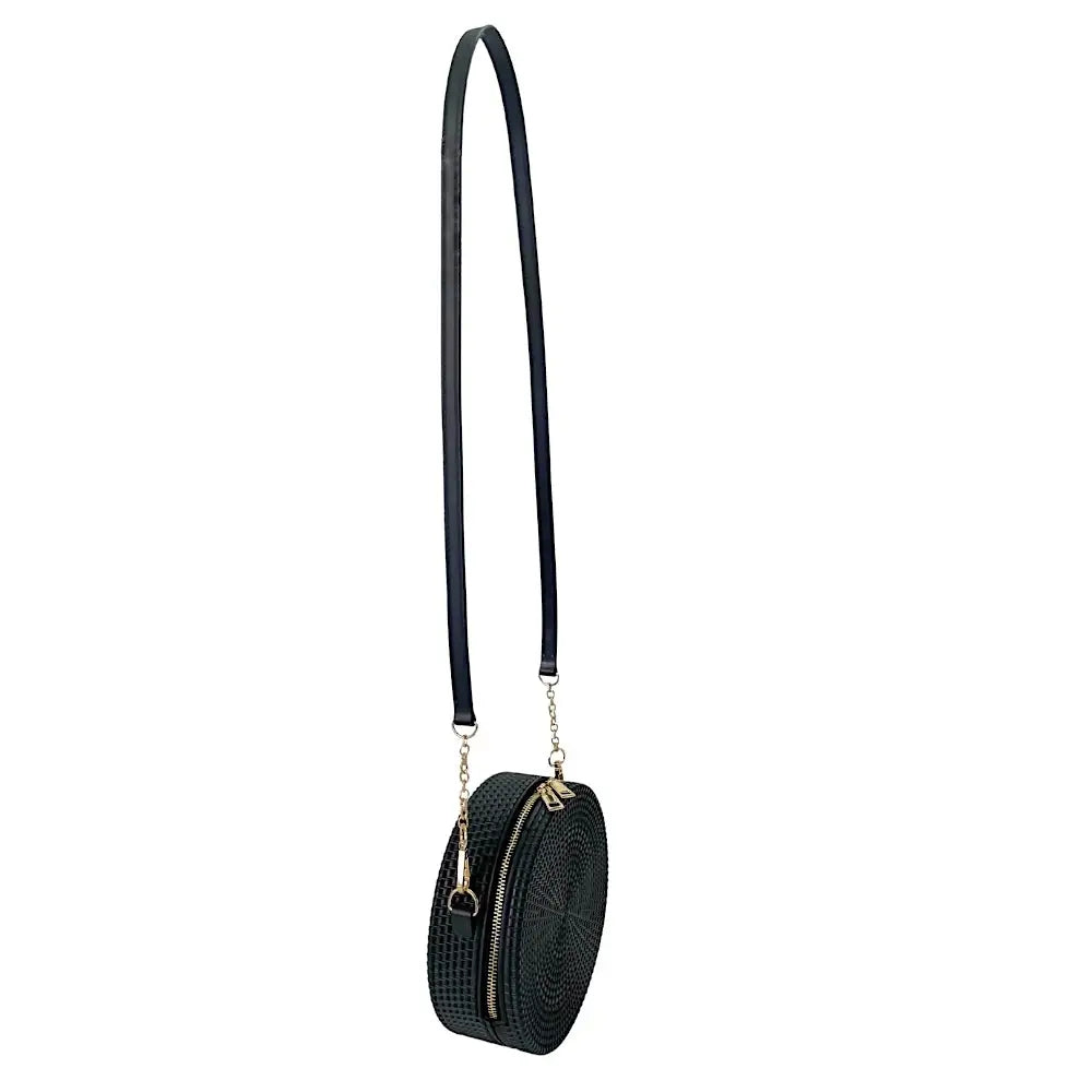 Bolsa Redonda Casual Preta - Vegana - Loja Online - Its