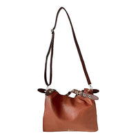 Bolsa Shopping Grande Alça com Ilhós Caramelo - Vegana