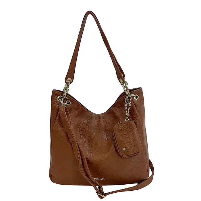 Bolsa Shopping Grande Caramelo - Vegana - Loja Online - Its