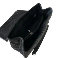 Bolsa Shoulder Couro Matelassê Preta - Vegana - Loja Online
