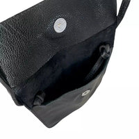 Bolsa Tiracolo Couro Preto - Vegana - Loja Online - Its