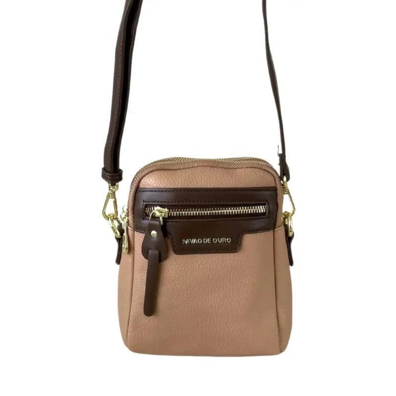 Bolsa Tiracolo Média Bege - Vegana - Loja Online - Its Couro