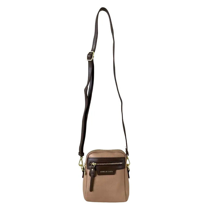 Bolsa Tiracolo Média Bege - Vegana - Loja Online - Its Couro
