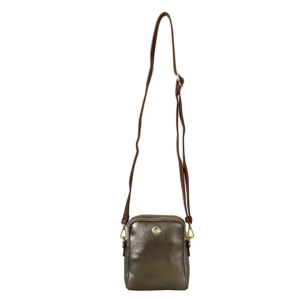 Bolsa Tiracolo Média Bronze - Vegana - Loja Online - Its