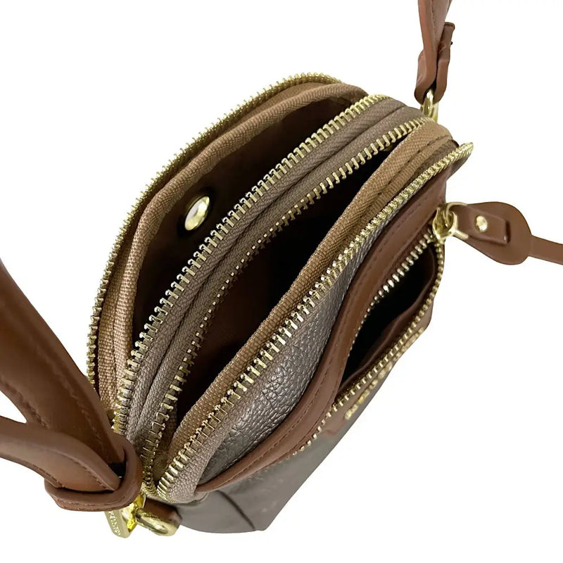 Bolsa Tiracolo Média Bronze - Vegana - Loja Online - Its