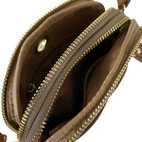 Bolsa Tiracolo Média Bronze - Vegana - Loja Online - Its