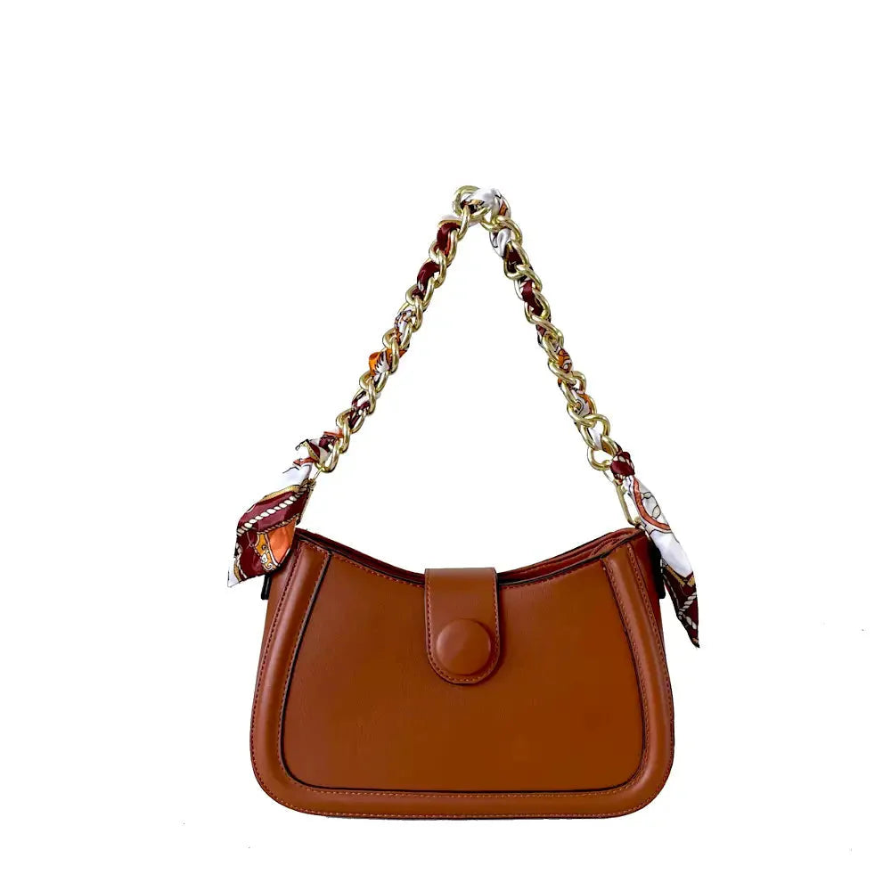 Bolsa Tiracolo Média Corrente Caramelo - Vegana - Loja