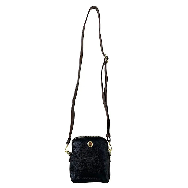 Bolsa Tiracolo Média Preta - Vegana - Loja Online - Its