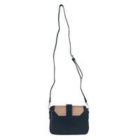 Bolsa Tiracolo Ráfia Sintética Preto - Vegana - Loja Online