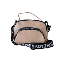 Bolsa Tiracolo com Três Divisões Bege - Vegana - Loja