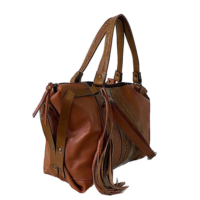 Bolsa Tote Couro Caramelo - Vegana - Loja Online - Its