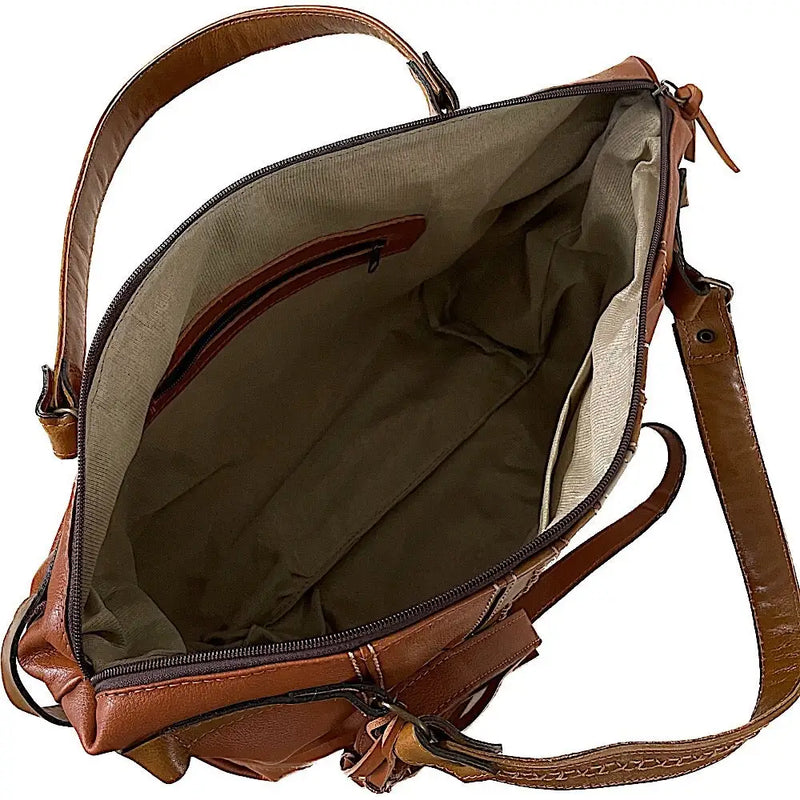 Bolsa Tote Couro Caramelo - Vegana - Loja Online - Its