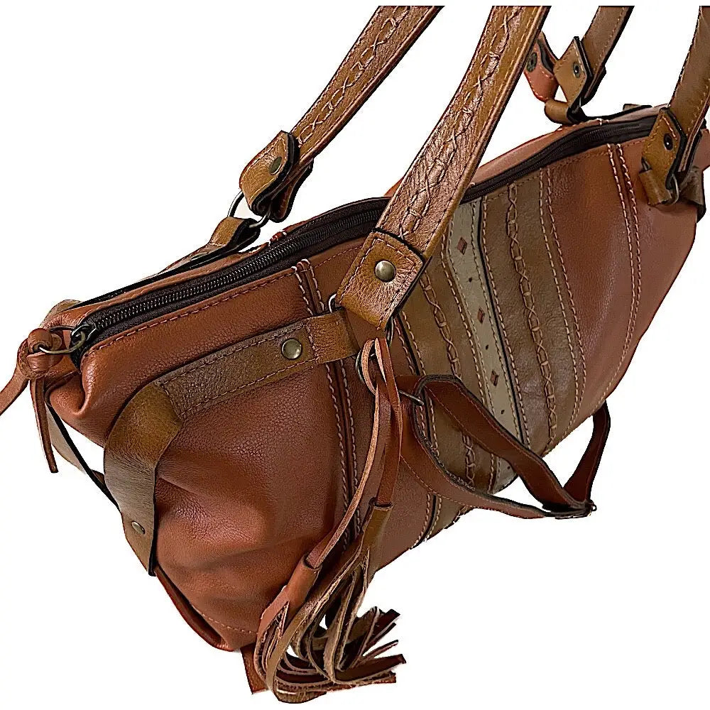 Bolsa Tote Couro Caramelo - Vegana - Loja Online - Its