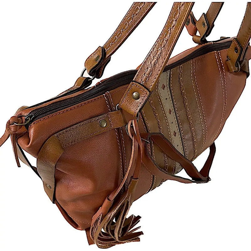 Bolsa Tote Couro Caramelo - Vegana - Loja Online - Its