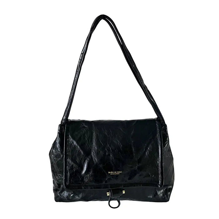 Bolsa Tote Couro Vegano Preto - Vegana - Loja Online - Its