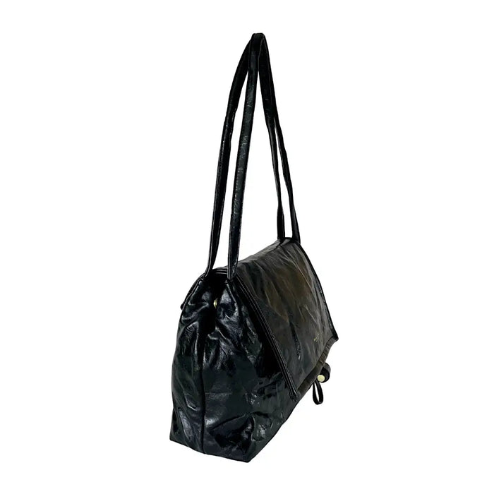 Bolsa Tote Couro Vegano Preto - Vegana - Loja Online - Its