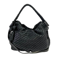 Bolsa Tote com Divisões Tela Couro Preto - Vegana - Loja