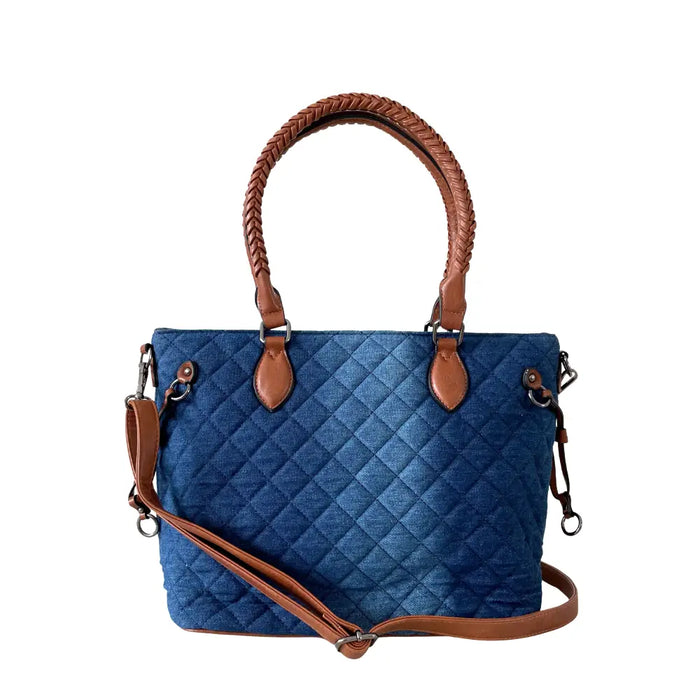 Bolsa Tote Jeans - Vegana - Loja Online - Its Couro