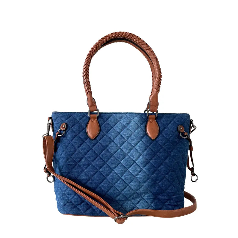 Bolsa Tote Jeans - Vegana - Loja Online - Its Couro