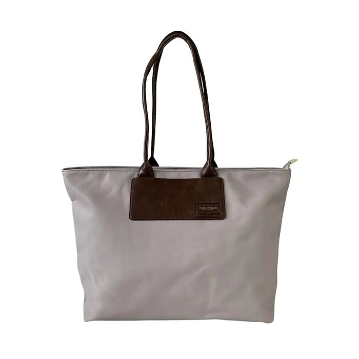 Bolsa Tote Nylon Bege - Vegana - Loja Online - Its Couro