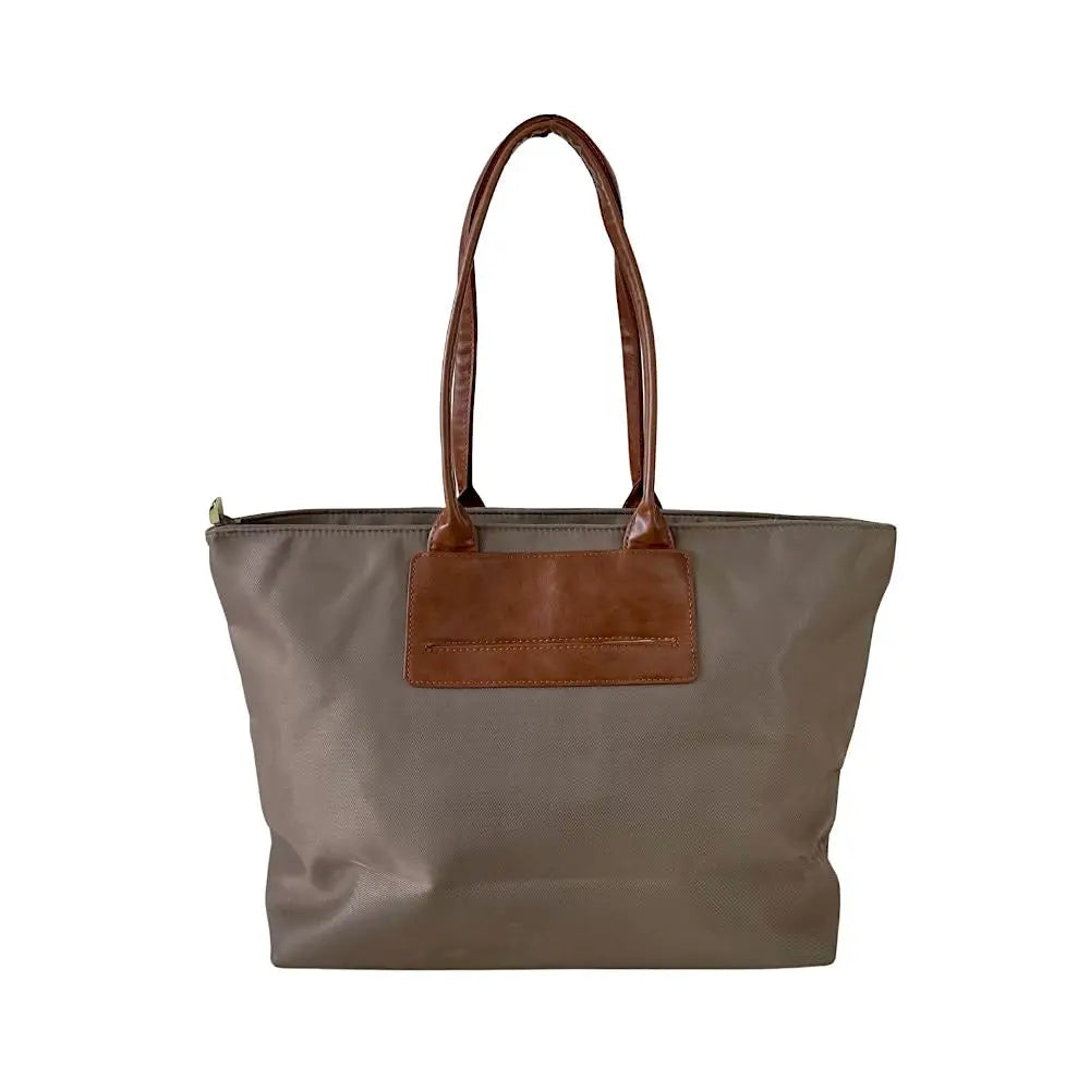 Bolsa Tote Nylon Caqui - Vegana - Loja Online - Its Couro