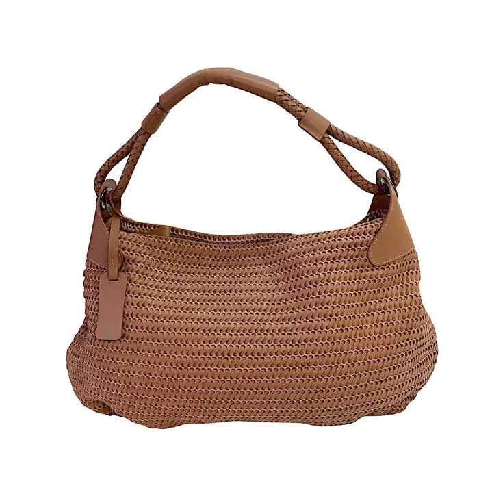 Bolsa Tote Tela Couro Caramelo - Vegana - Loja Online - Its