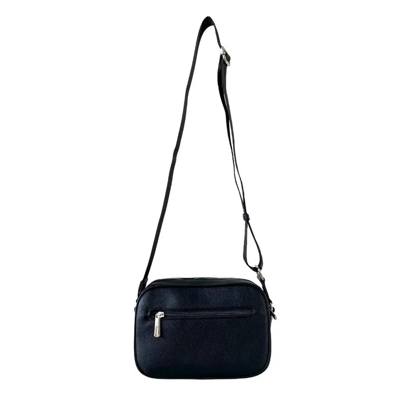 Bolsa Transversal Média Preta - Vegana - Loja Online - Its