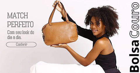 Bolsa couro