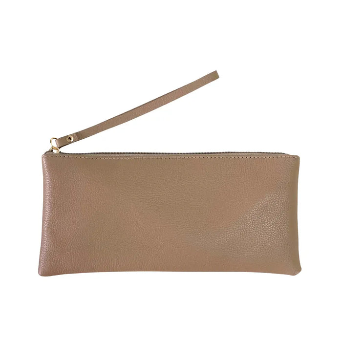 Carteira Grande Couro Bege - Bolsa Vegana - Loja Online