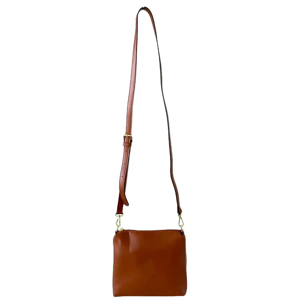 Conjunto Bolsas Ombro e Transversal Caramelo - Bolsa Vegana