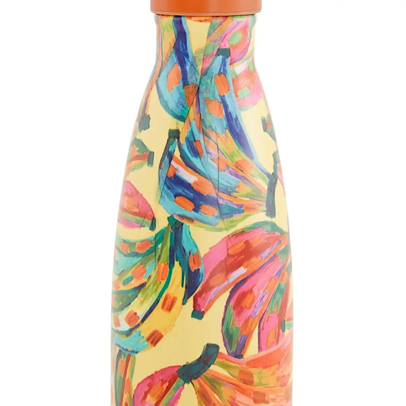 Garrafa Glub 500ml Cor de Banana Bolsa Couro Loja Online Its