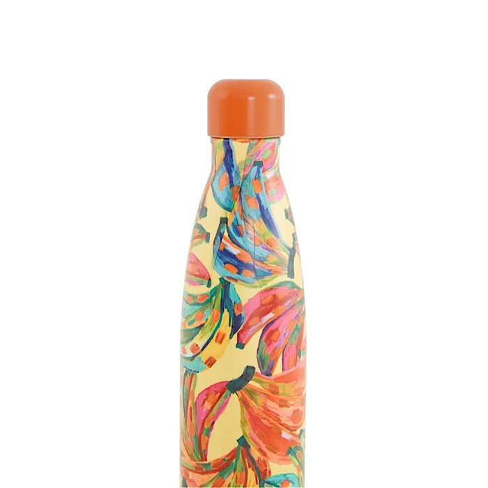 Garrafa Glub 500ml Cor de Banana Bolsa Couro Loja Online Its