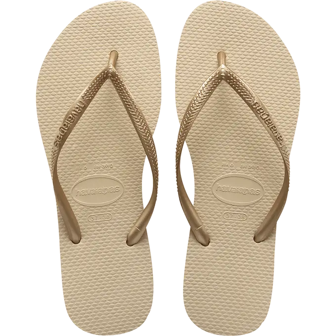 Havaianas Slim Areia Dourado - Bolsa Vegana - Loja Online
