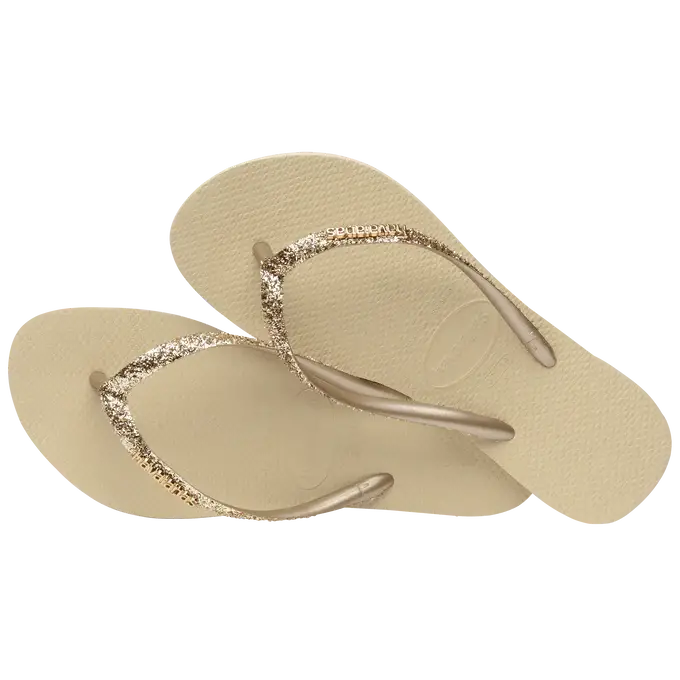 Havaianas Slim Glitter Areia - Bolsa Vegana - Loja Online