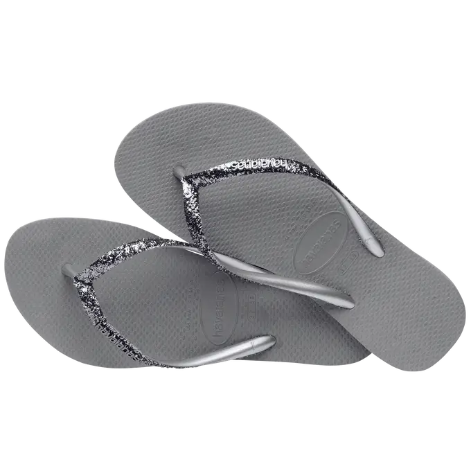 Havaianas Slim Glitter Cinza - Bolsa Vegana - Loja Online