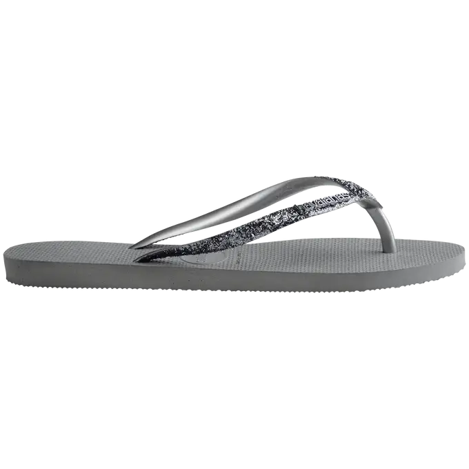 Havaianas Slim Glitter Cinza - Bolsa Vegana - Loja Online