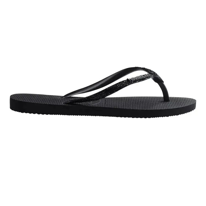 Havaianas Slim Glitter Preta - Bolsa Vegana - Loja Online