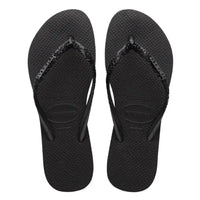 Havaianas Slim Glitter Preta - Bolsa Vegana - Loja Online