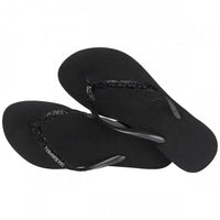 Havaianas Slim Glitter Preta - Bolsa Vegana - Loja Online