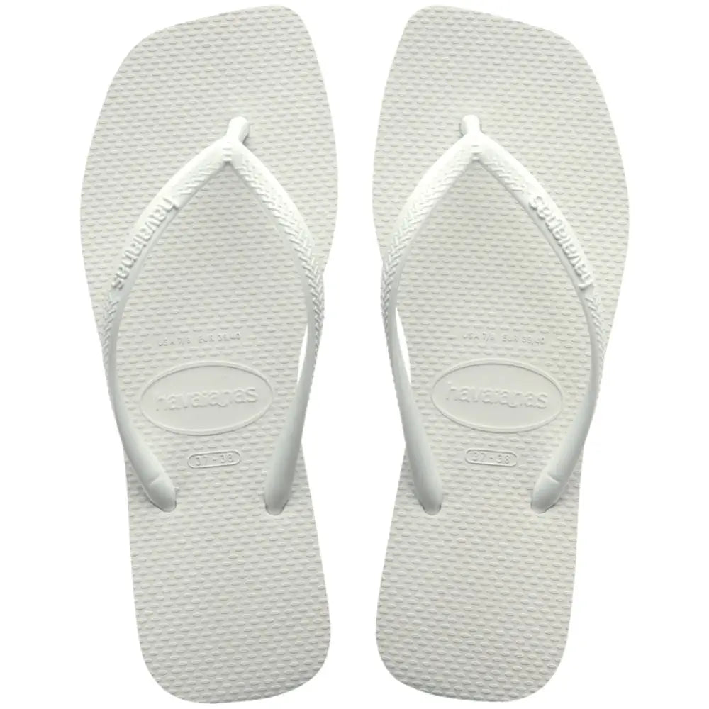 Havaianas Slim Square Branca - Bolsa Vegana - Loja Online