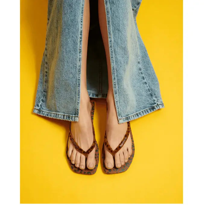 Havaianas Slim Square Velvet Caramelo - Bolsa Vegana - Loja